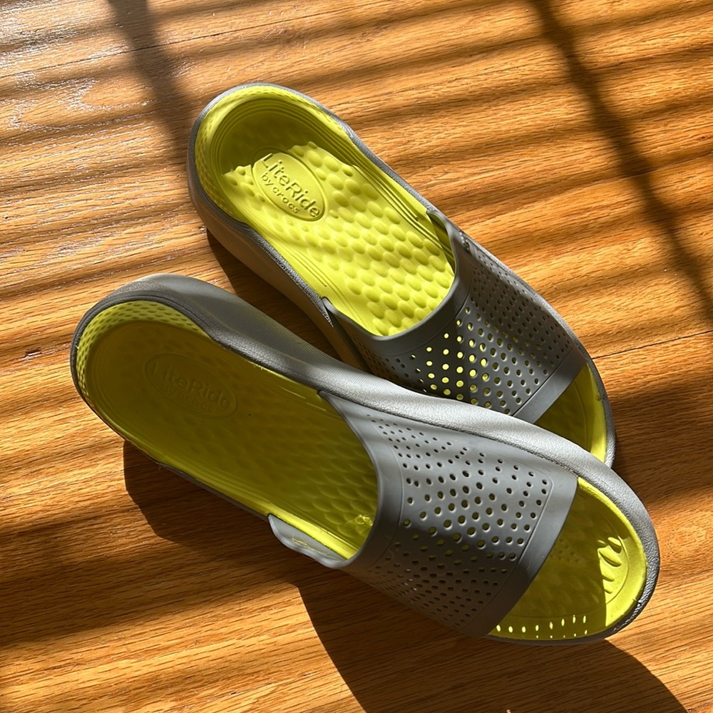 CROCS LITE RIDE Slide/Size 9/Mens Size 7